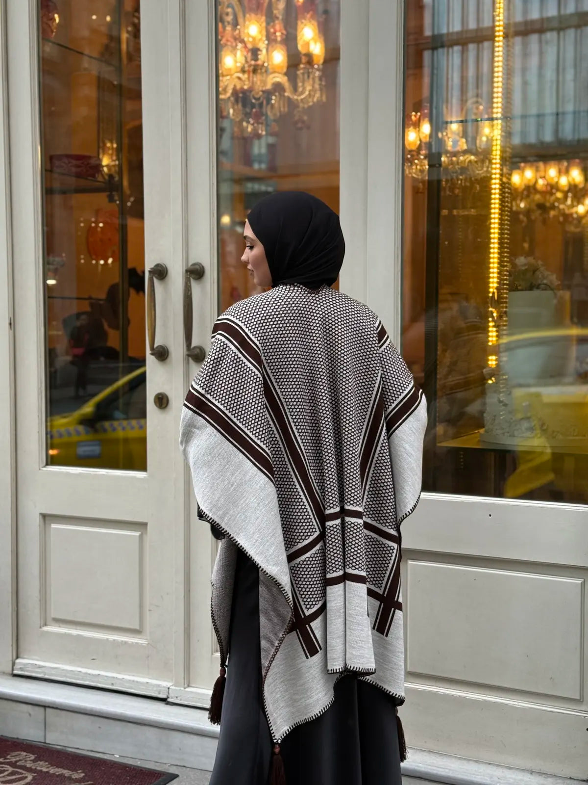 Premium Keffiyeh Cape | Signature Keffiyeh Poncho