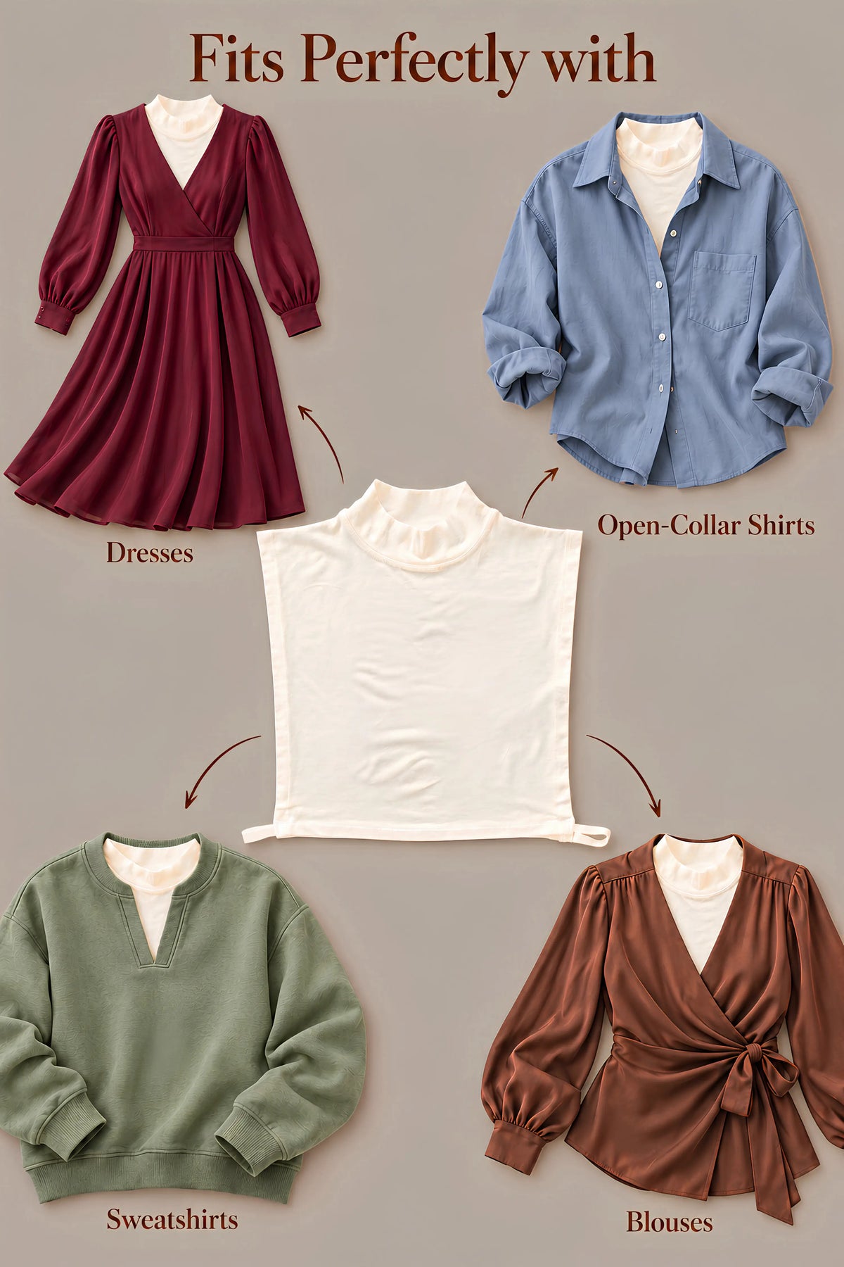 Premium Neck & Chest Cover | With Adjustable Side Elastic